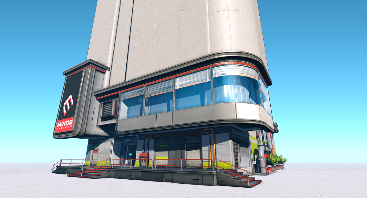Sleek & Clean Building