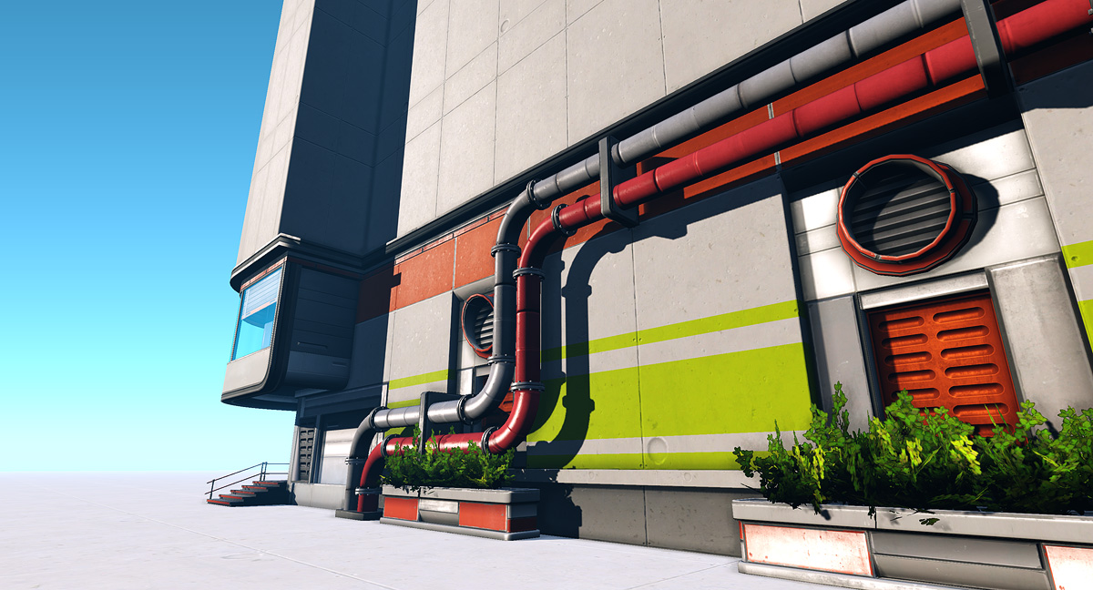 Sleek & Clean Building